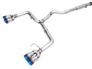 Subaru WRX Performance Exhaust - AWE Tuning - Cat Back, Track Edition - Vapor Blue - `22-`26